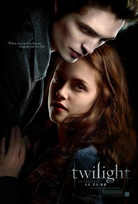 Twilight Movie Poster Edward Bella Kristen Stewart Robert Pattinson