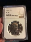 1964 Ngc Pf 68 kennedy half dollar