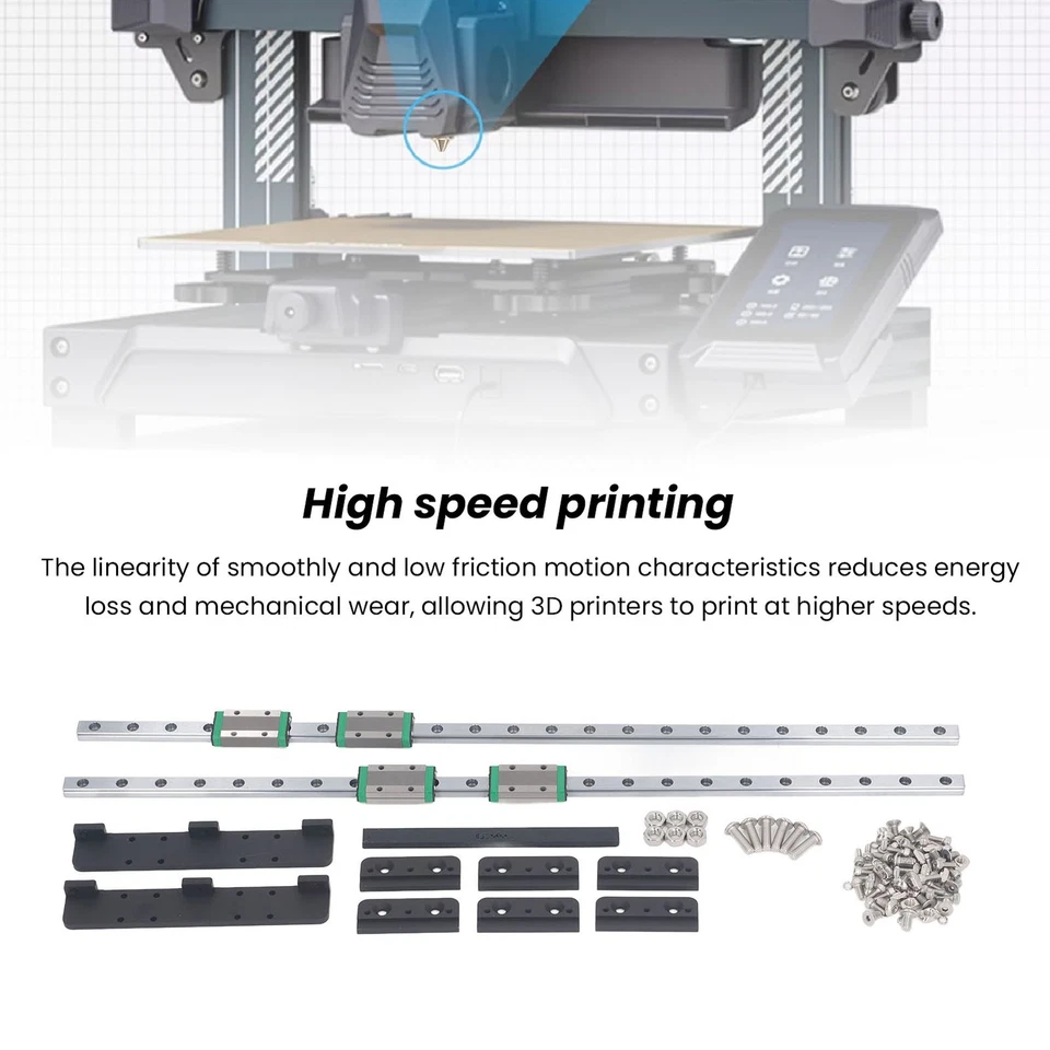.›3D Printer Y Axes Linear Rail Guide Kit High Accuracy Low Noise Y Axes Linear - Image 3 of 4