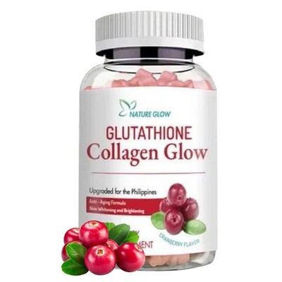 Nature Glow Glutathione Collagen - Cranberry Flavor, 60 Chewable Gummies | eBay Nature Glow Glutathione Collagen - Cranberry Flavor, 60 Chewable Gummies | eBay