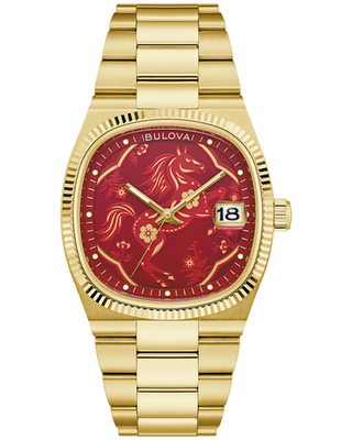 Brand New Bulova 97B242 Super Seville Red Dial Limited Edition