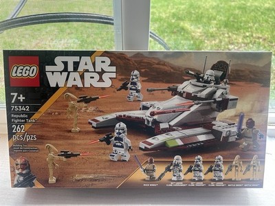 LEGO Star Wars Republic Fighter Tank 75342 Complete Set 262 Pieces 