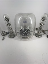 Harman Kardon Soundsticks II Vtg Computer Speakers Parts Or Repair Sale Read