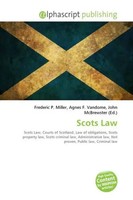 Scots Law Frederic P. Miller (U. A.) Taschenbuch Englisch 2026 OmniScriptum