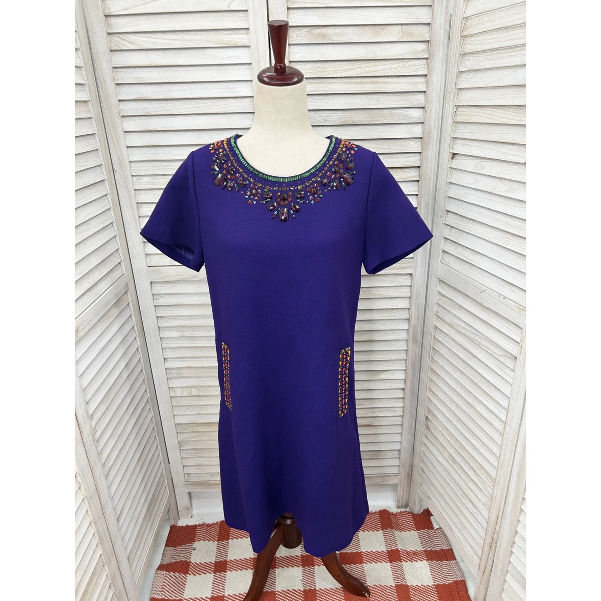 米*谷様 ケイトスペード パープル スパンコール ドレス サイズ4 kate spade new york Purple Dresses for Women for sale | eBay