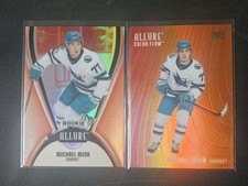 2025-26 Upper Deck Allure Red Rainbow Rookie  & Color Flow Michael Misa