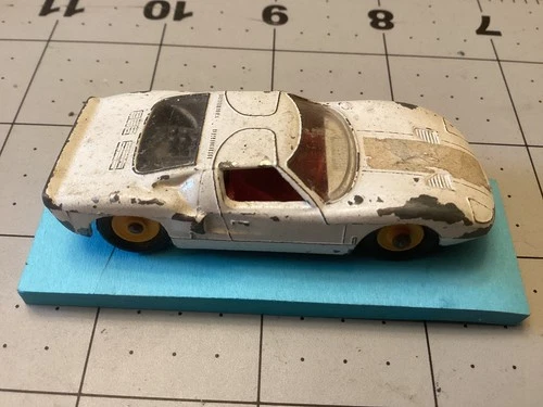 MATCHBOX LESNEY #41 Ford GT White 1960s ENGLAND
