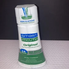 SmartMouth Original Mouthwash, 24-Hour Fresh Breath, Fresh Mint, 16 fl oz