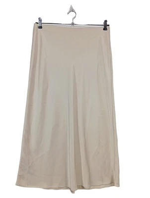 ZARA Jupe taille haute Dames Jupe T EU 38 crème style décontracté - Photo 1/4