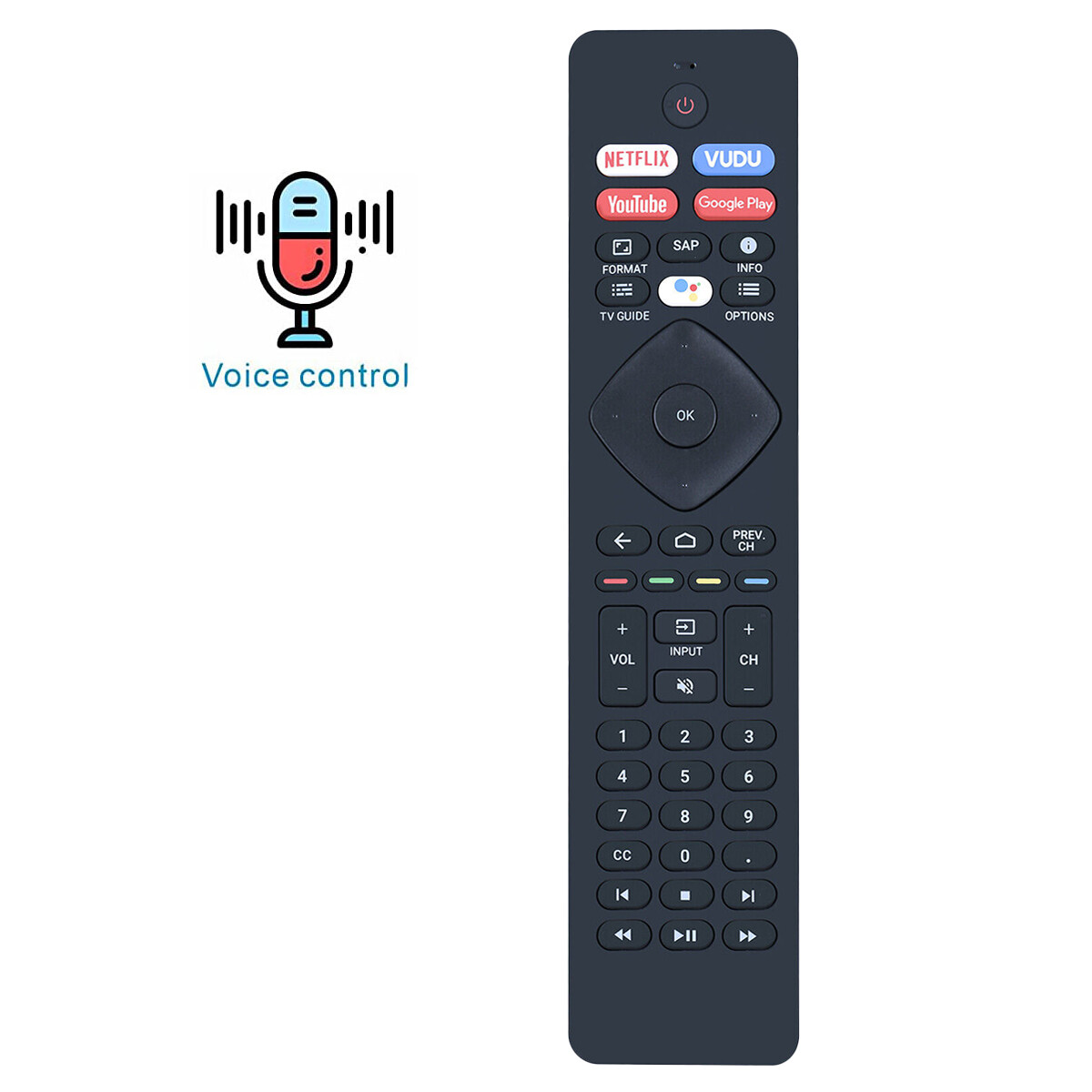 Telecomando vocale per Smart TV Philips