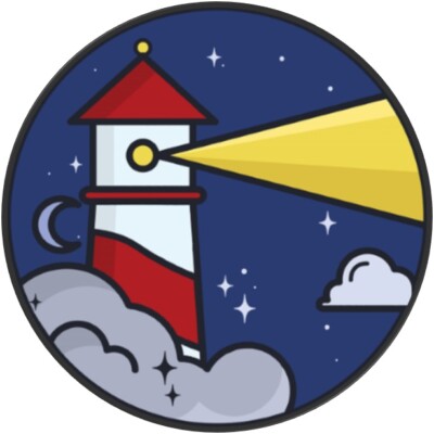 30 Custom Simple Lighthouse Art Personalized Address Labels