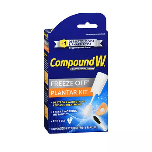 Compound W Freeze Off, Maximum Strength Wart Removal System, For