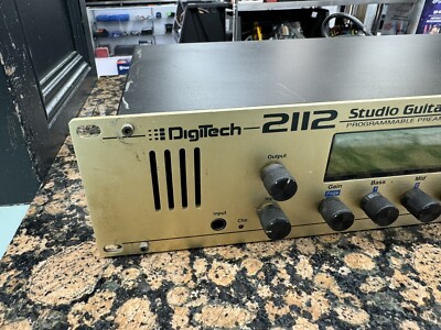 Digitech 2112 Studio tube Guitar processor effects System rack