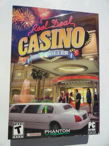 Reel Deal Casino High Roller PC CD-Rom von Phantom EFX PC CD-ROM NEU VERSIEGELT