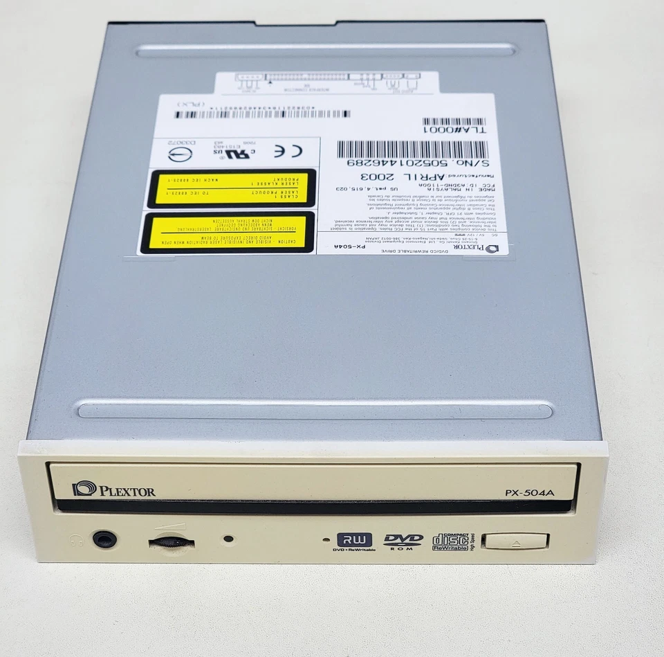 Plextor PX-504A DVD/CD Rewritable Disc Drive - Image 2 of 4