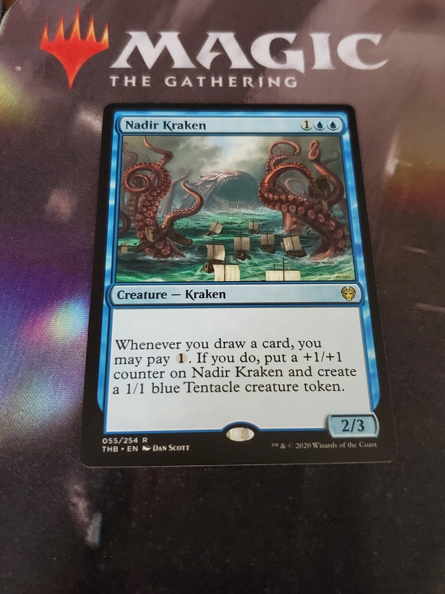 MTG. 2x Nadir Kraken. Theros Beyond Death. Lp | eBay