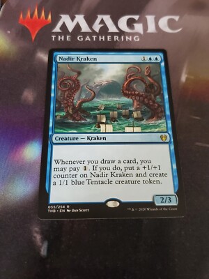Nadir Kraken (Extended Art) Theros Beyond Death Regular for sale online |  eBay
