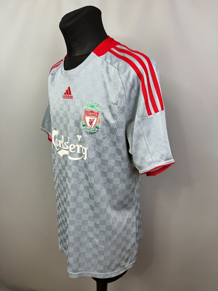 LIVERPOOL 2008 2009 AWAY SHIRT FOOTBALL SOCCER JERSEY ADIDAS LIVERPOOL 2008 2009 AWAY SHIRT FOOTBALL SOCCER JERSEY ADIDAS