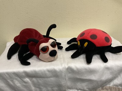 FOLKTAILS/CALTOY LADYBUG, ANT FULL BODY GLOVE PUPPETS, CREATIVE, EDUCATIONAL EUC