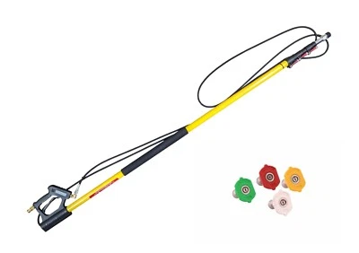 PWPUK Genuine BE 24ft Telescopic Lance Wand Karcher Nilfisk Kranzle Q/R Compatible