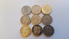 £1 ONE POUND COIN, FULL SET SHIELDS 1988 - 2015
