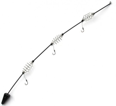FANATIK Futterkorb Komplett SPIRALE 20-60g Fertigmontage Feeder Set Spring Rig