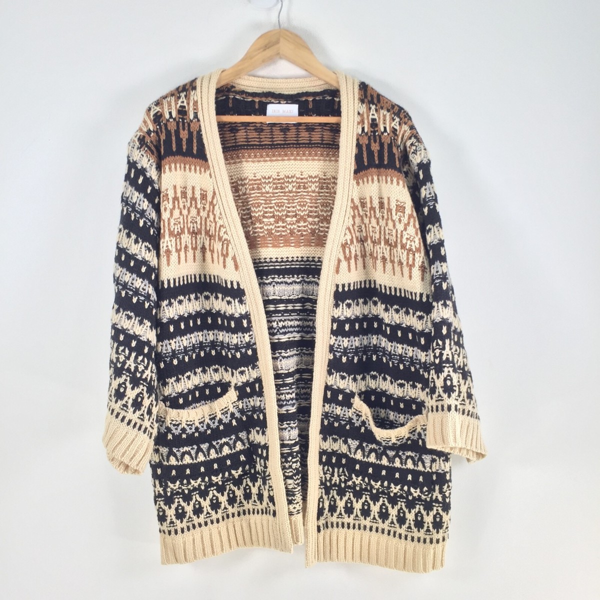 iris maxi cardigan