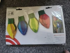 Anagram Christmas Lights Decorator Kit, 4pc