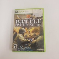 The History Channel Battle For The Pacific Xbox 360 No Manual Free Fast Shipping