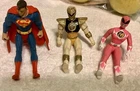 Vintage Superman & Power Ranger Figurines