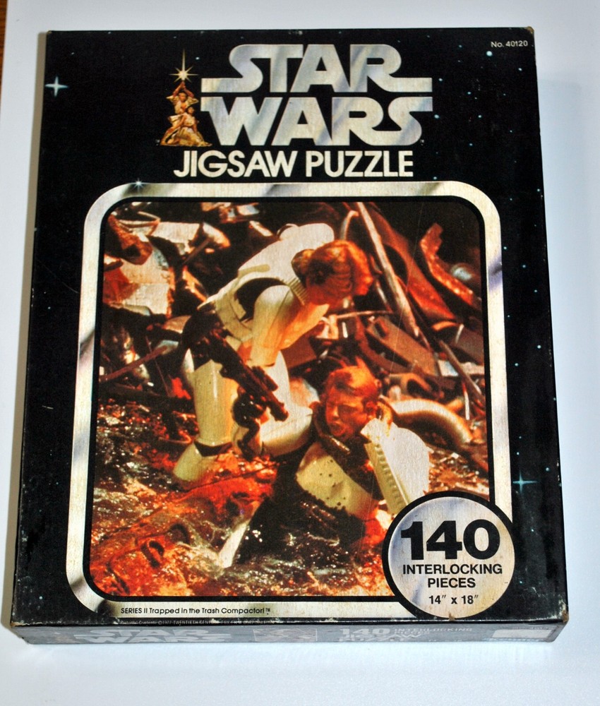 Vintage 1977 Star Wars Jigsaw Puzzle 