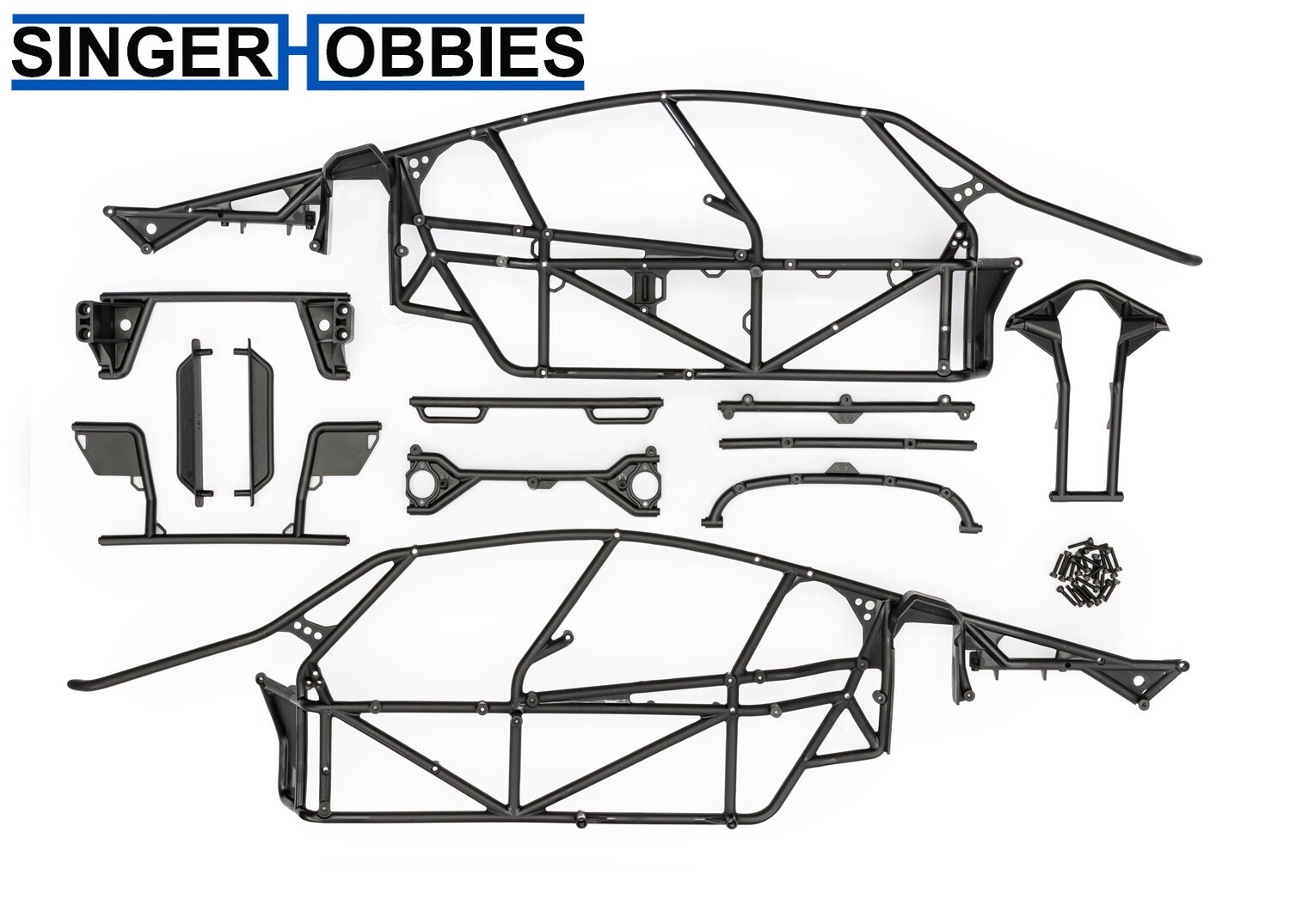 Traxxas 10912 SAND CAR Cage Body Complete W/ Assembly Hardware (For 10911) TRA1
