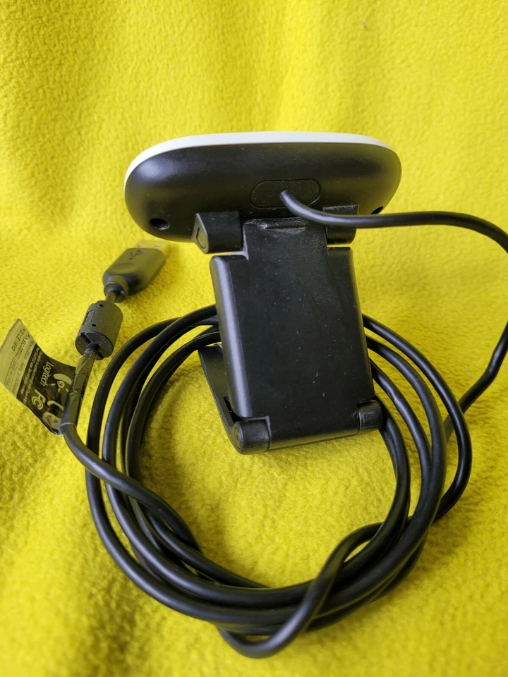 Webcam camera video web cam pc con microfono logitech c-110 - Immagine 2 di 3