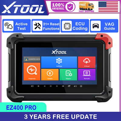 XTOOL Newest EZ400PRO All System Car Diagnostic Bi-directional Guide Function