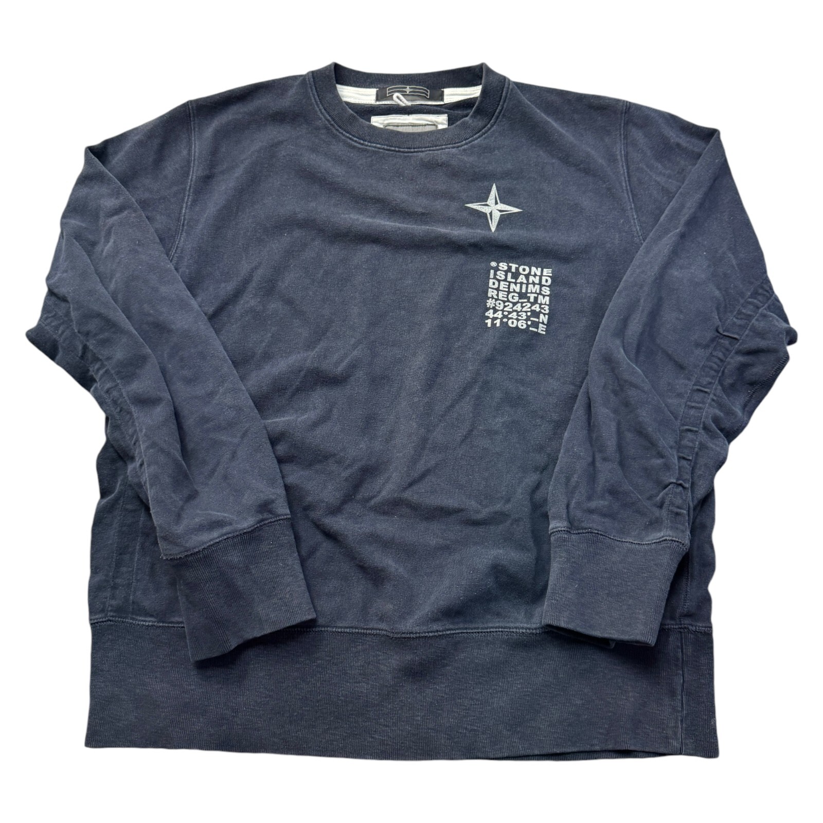 Stone Round Neck Teddy Sweatshirt - Delsie