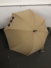VTG curve-wooden handle Beige umbrella PES