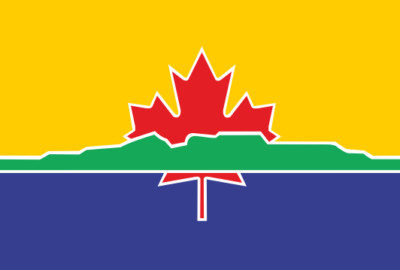 Aufkleber Thunder Bay City (Ontario) Flagge 18 x 12 cm Autoaufkleber Sticker