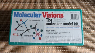 Molecular Visions - The Flexible Molecular Model Kit - Darling Models -NEW