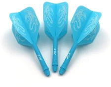 CUESOUL ROST Integrated Dart Flight and Shafts Big Wing Shape-21mm/28mm/33m