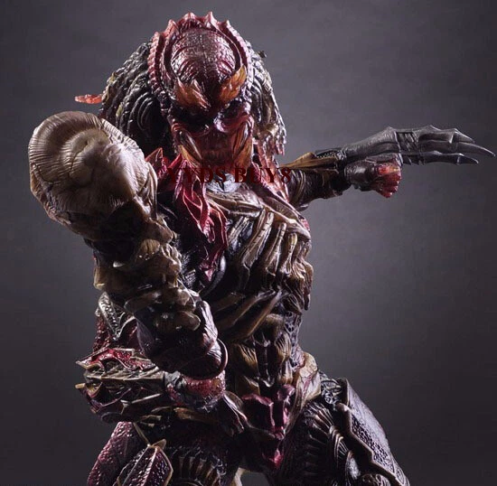 Alien Vs. Predator PLAY ARTS Kai Predator Action Figur Figma Collect Model Toy - Image 4 of 4