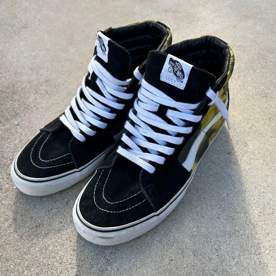 Baskets Vans Supreme Bruce Lee Collaboration dos daim lacets 27 cm occasion