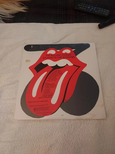 ROLLING STONES~RARE SEALED LP~SUCKING IN 70s~1981 1st PRESS~TONGUE HYPE STICKER
