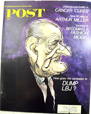 Saturday Evening Post Magazine, Dump LBJ February 1968