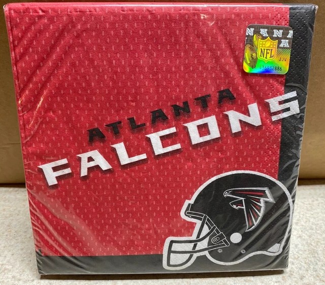 Atlanta Falcons 36 Pack 2 Ply Napkins Football Party 6.5” Party
