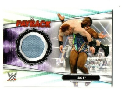 Pro Wrestling Wwe Payback Full Show 2021 2021 Topps Payback Big E