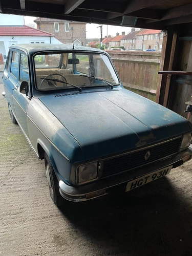 renault 6tl 1975 only 40,000 miles dry stored over 35 yrs very solid del poss - Picture 2 of 14