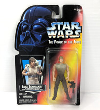 1995 Kenner Star Wars The Power of the Force - Dagobah Luke Skywalker Red Card