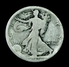 1942-S Walking Liberty Silver Half Dollar Coin (B174)