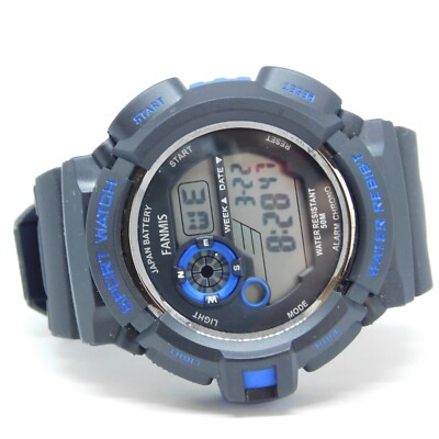 FANMIS Alarm Chrono Quartz Digital Men's Fashion Watch New
