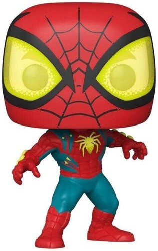 Funko Pop SPIDER-MAN OSCORP SUIT Target EXCLUSIVE Marvel 1118 New HIGH GRADE - Picture 2 of 7